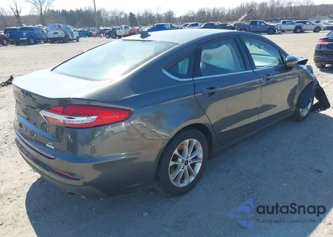 2020 Ford Fusion Se из США, поврежденный, VIN 3FA6P0HD3LR233913